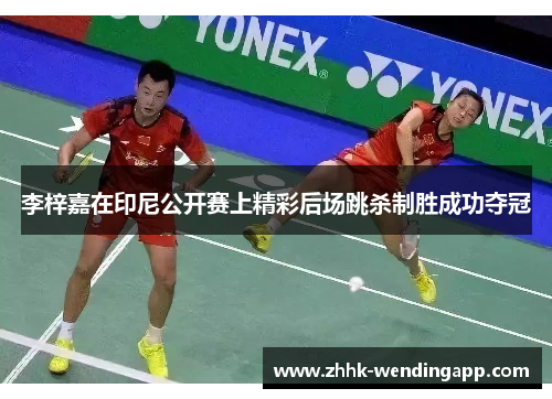 李梓嘉在印尼公开赛上精彩后场跳杀制胜成功夺冠